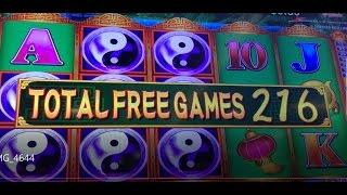 BIG WIN High Limit China Shores Multiple Retrigger 280 Spins Slot Jackpot Handpay Win Bonus Slots