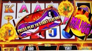 Wicked Winnings 2 Slot Machine $6 Max Bet Bonus Won w/RETRIGGER | Live Slot Play