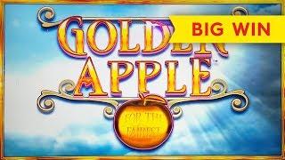 Golden Apple Slot - BIG WIN, NICE RETRIGGER!