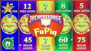 •️ New - Jackpot Forge Fu Pig slot machine, bonus