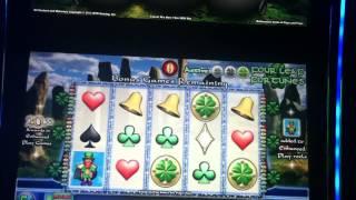 Four Leaf Fortunes Slot Machine Bonus - 20x Spin 3