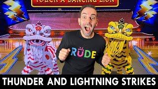 ⋆ Slots ⋆ Thunder & Lightning STRIKE on Thunder Cash + Lightning Link at Soboba Casino #ad