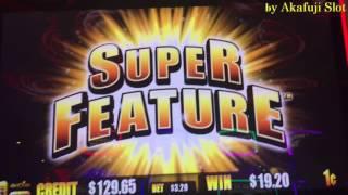 Big Win Live Five Frogs Slot Machine Bet $3.20 and Sunset KING Slot Machine Bet $2.50