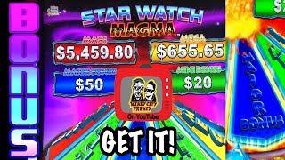 STAR WATCH SLOTS!•MAJOR WIN! KONAMI SLOT MACHINE•CASINO GAMBLING!