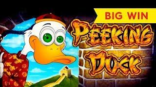 DOUBLE RETRIGGER! Peking Duck Slot - Big Win Session!