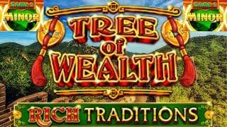 •TREE OF WEALTH RICH TRADITIONS Slot• 100x MIGHTY CASH DOUBLE UP WIN•