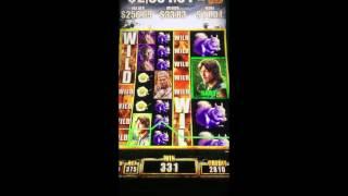 House of Cards Slot Machine big win!! Both random features in same spin!!!!!