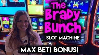 Brady Bunch! Slot Machine! Max Bet BONUS!