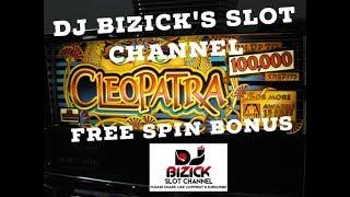 ~$@* FREE SPIN BONUS $@*~ Cleopatra Slot Machine ~ THROWBACK! • DJ BIZICK'S SLOT CHANNEL