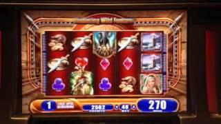 Alexander the Great Castle King Progressive Slot Machine Bonus Aria Casino Las Vegas