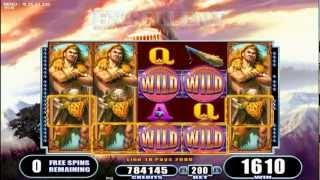 Free Spin Bonus From HERCULES™ 5x4-Reel Video Slots By WMS Gaming