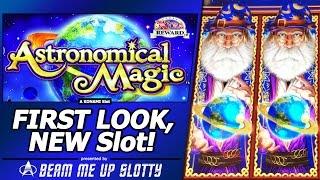 Astronomical Magic Slot with Volcanic Rush Rapid Revolver feature - First Look, Live Play and Bonus