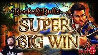 SUPER BIG WIN on Books & Bulls - Bally Wulff Slot - 2€ BET!