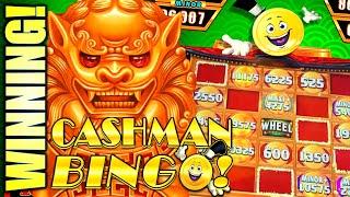 COME ON BINGO!! LINE IT UP! ⋆ Slots ⋆ CASHMAN BINGO! Slot Machine (Aristocrat)