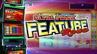 Aruze Gaming - Ultra Stack Feature Rose : Bonus on $1.50 bet