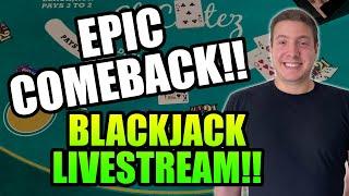 LIVE: EPIC ACTION HANDS $500 SPLIT AND DOUBLES!! AWESOME RUN BLACKJACK $1000 Buy In! Sept 9th 2021
