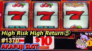 High Risk High Return⑤ Pinball Double Gold Slot $100 A Spin, Double Top Dollar Slot Jackpot 赤富士スロット
