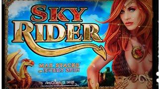 • Sky Rider • Super Big Win!!! •By Aristocrat Slots