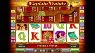 SUPER BIG WIN on Captain Venture Slot - 1€ BET!