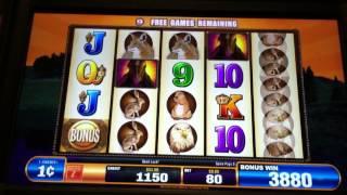 Mustang Slot Machine Big Win Multiple Retriggers