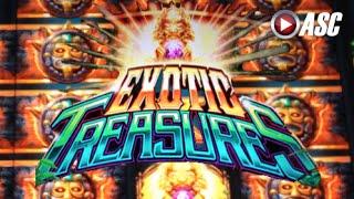 EXOTIC TREASURES | WMS - Big Win! Slot Machine Bonus