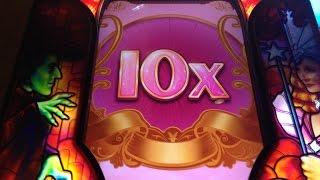 RUBY SLIPPERS 2 slot machine GLINDA FEATURES (3 videos)
