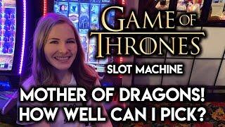 Game of Thrones Slot Machine! Mother of Dragons BONUS + Dracarys Features!