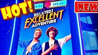 BILL & TED'S EXCELLENT ADVENTURE IS A SLOT MACHINE NOW!? * EXCELLENTE NEW GAME! * VLR VegasLowRoller
