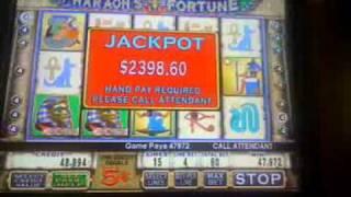 IGT- Pharaoh's fortune JACKPOT