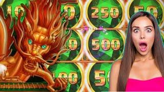 Battling the DRAGON * Mighty Cash DOUBLE UP Slot Machine * BIG WIN! | Casino Countess
