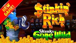 Using My Free Play On NEW Stinkin' Rich Skunks Gone Wild.. The Rest Is History...