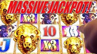 **MASSIVE JACKPOTS + HUGE WINS AND 15 BUFFALO HEADS COLLECTED | Slot Traveler