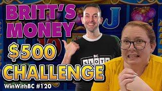 ⋆ Slots ⋆ $500 of Britt’s ⋆ Slots ⋆ Challenge.  Spinning To Double Up A Win! ⋆ Slots ⋆