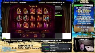 Burlesque Queen Shows Some Nice Wins During Freespins.