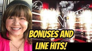 SINGING FOR THE WINS! BONUSES AND LINE HITS ON THE VOICE