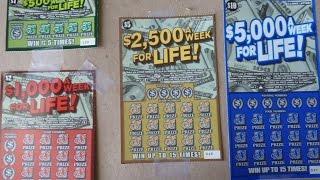 ALL NEW - "Money for Life" - Illinois Instant Lottery Ticket video