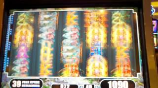 Exotic Treasures 63 Free Spins Bonus Round Slot Machine WMS