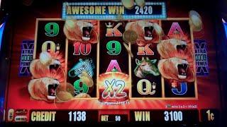 Sunset King Slot Machine Bonus + Retrigger - SUPER FEATURE - 15 Free Games, Nice Win (#2)