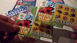 It Can't Be ..'Wow!..2x SANTA"S Scratchcards..COOL FORTUNE..TRIPLE LUCKY 7..FROSTY.