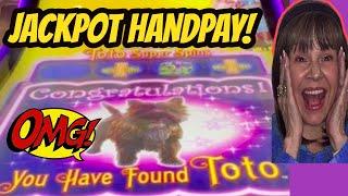 WOW! My First Toto! Handpay Jackpot-Munchkinland