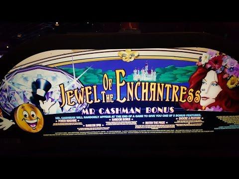 ~Cashman Features~ Jewel of the Enchantress | Slot Machine Bonus