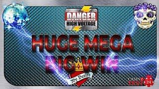 HUGE MEGA BIG WIN ON DANGER! HIGH VOLTAGE SLOT (BTG) - GATES OF HELL BONUS - 2€ BET