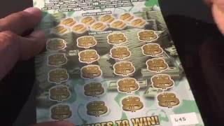 Cash x100 and $10,000 a week for life New York lottery scratch offs
