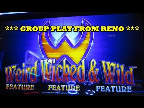 Aristocrat - Lucky Pig and Weird Wicked and Wild!  *** Group Play in Reno ***