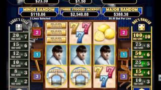 The Three Stooges 2 Slot - Moes Feature - Big Win - 637x Bet