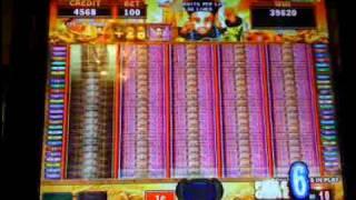 The Last Emperor slot machine bonus BIG WIN!
