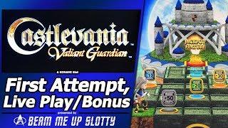 Castlevania: Valiant Guardian Slot - First Attempt, Live Play, Free Spins and Progressive