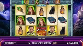 MAGIC KNIGHTS Video Slot Casino Game with an ENCHANTED FREE SPIN BONUS