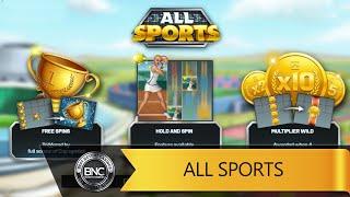 All Sports slot by Golden Rock Studios