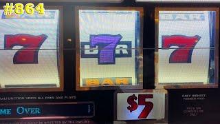 CASH FLURRY, Five Times Pay,  Black Diamond Platinum @San Manuel Casino 赤富士スロット, カリフォルニアで遊ぶ スロットマシン